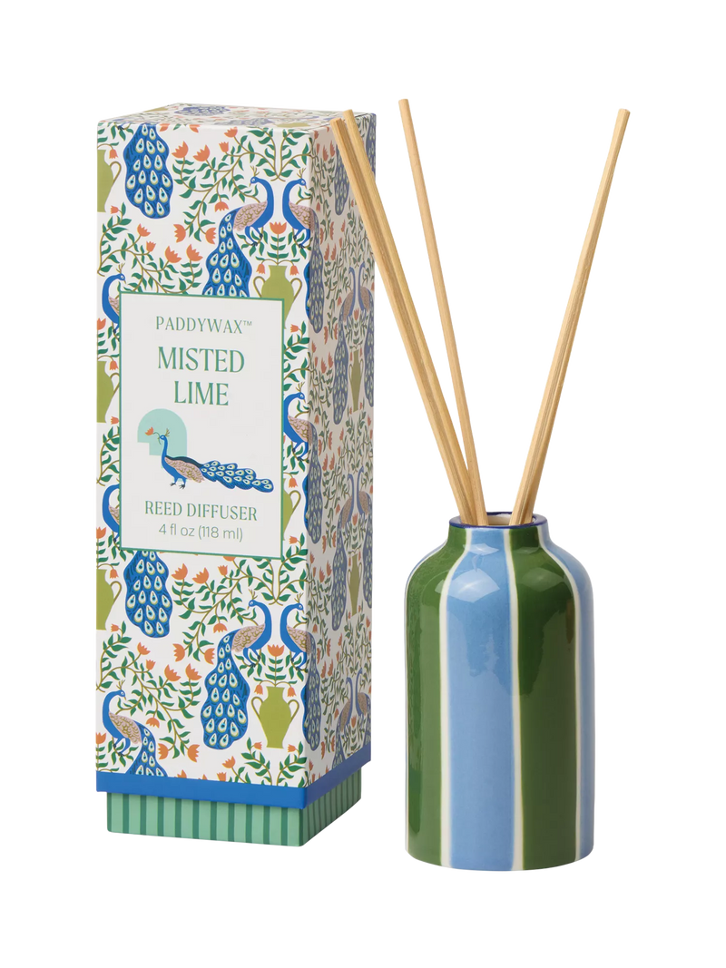 Paddywax A Dopo Misted Lime reed diffuser (British brand)