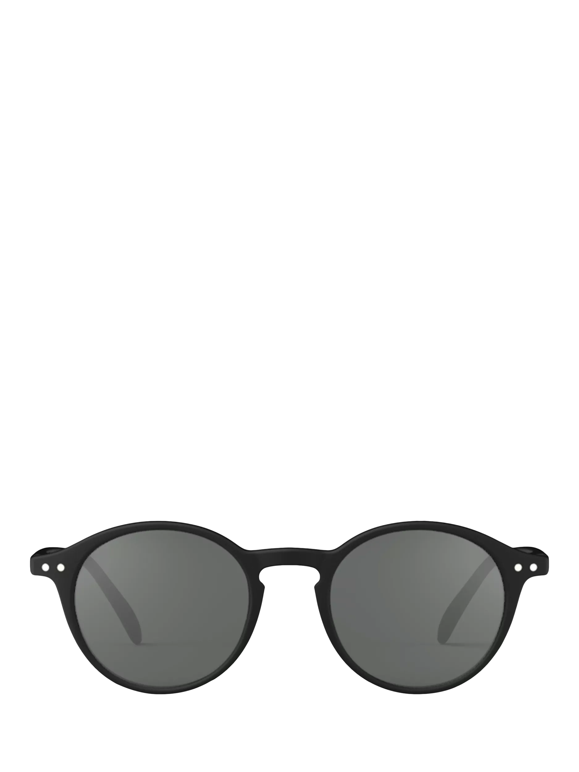 IZIPIZI round sunglasses with black lenses, imported from the UK