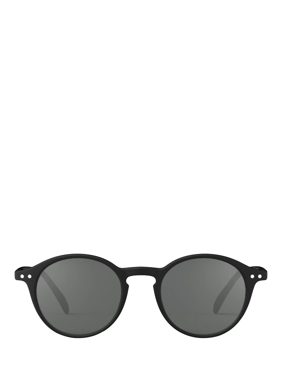IZIPIZI round sunglasses with black lenses, imported from the UK