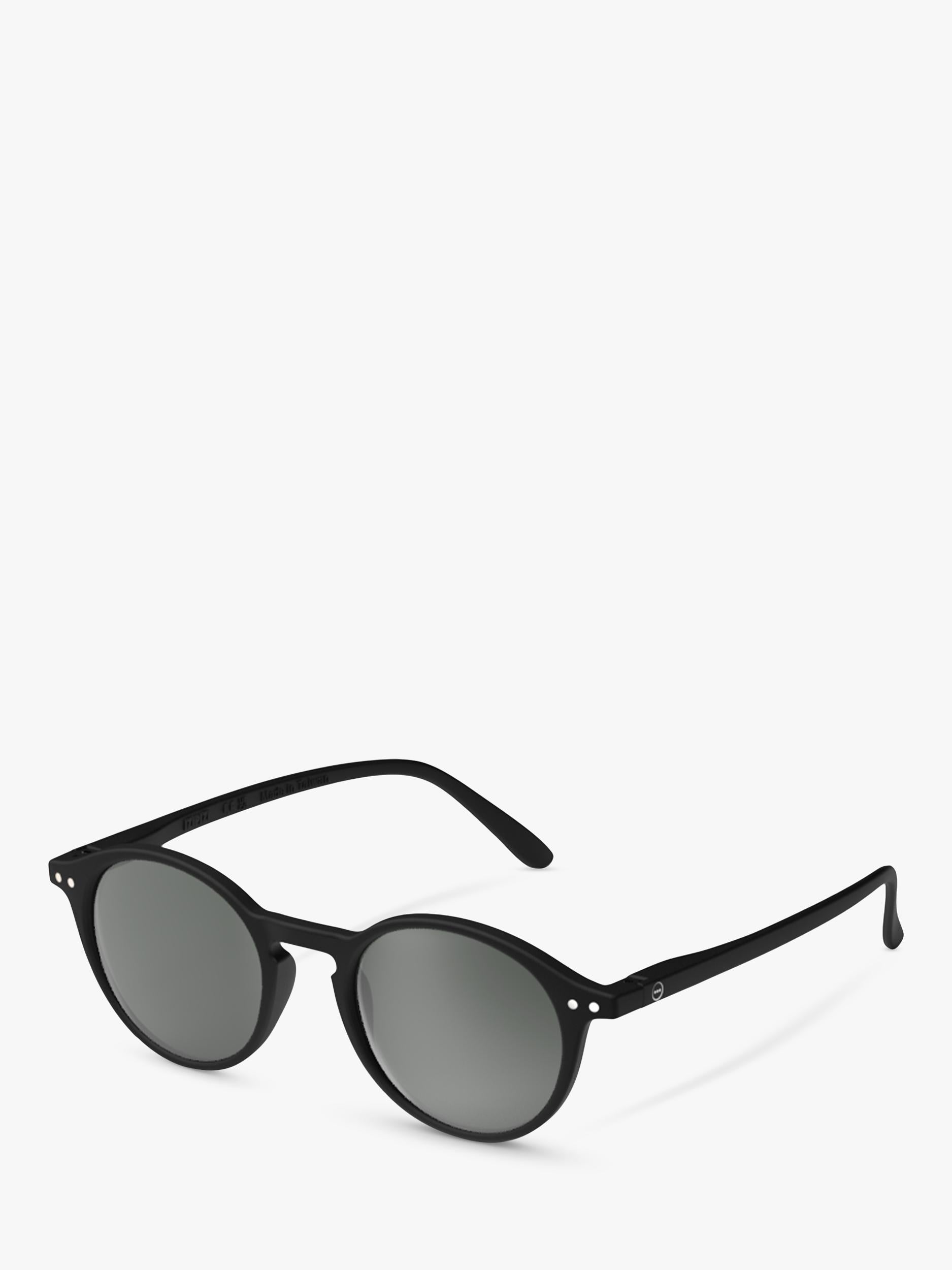IZIPIZI round sunglasses with black lenses, imported from the UK