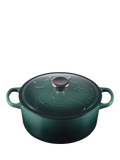 Le Creuset Elphaba embossed round casserole 24cm, UK version