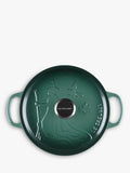 Le Creuset Elphaba embossed round casserole 24cm, UK version