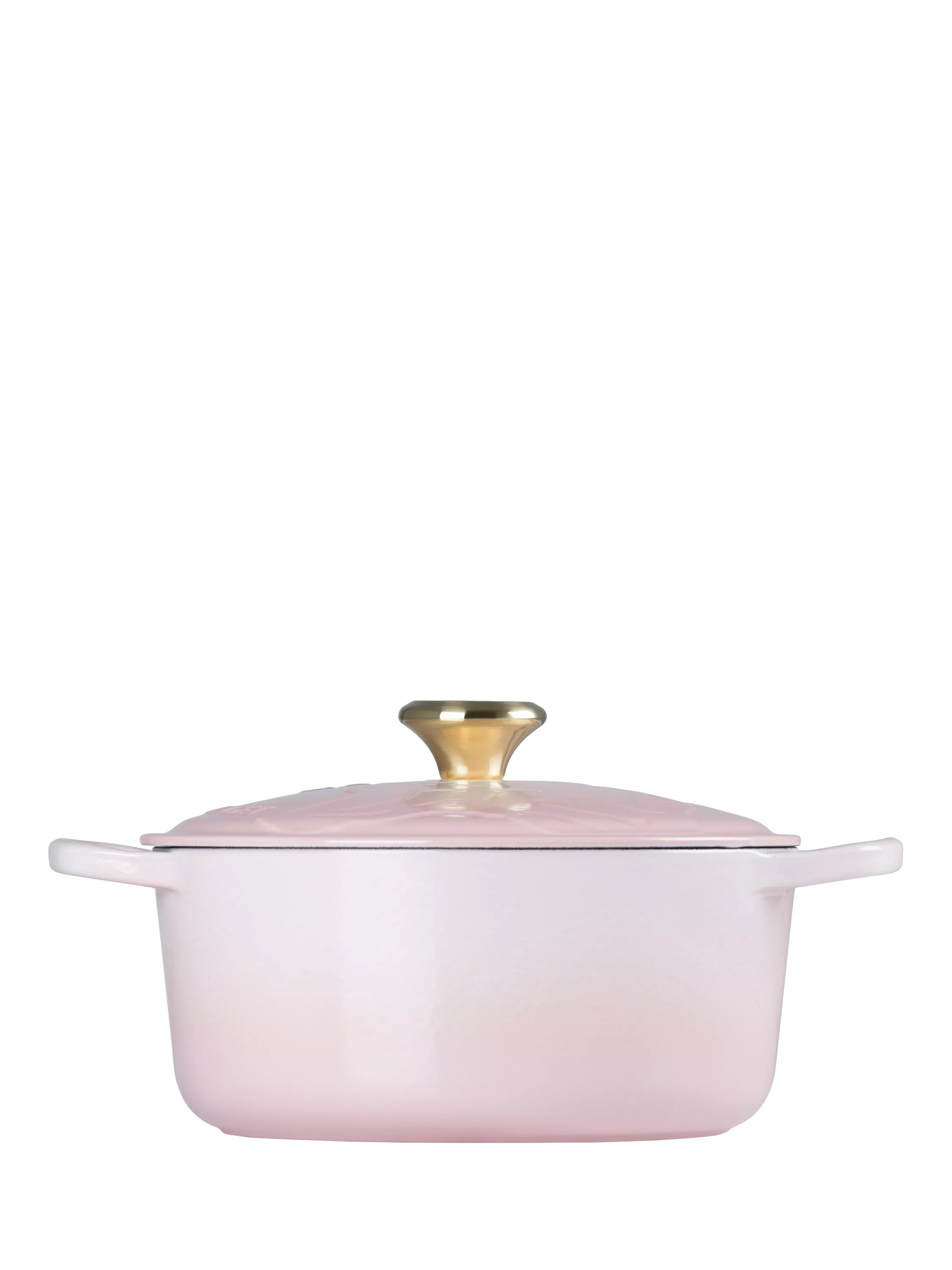 Le Creuset Wicked Glinda shell pink casserole 24cm, imported from the UK