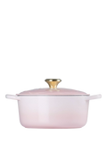 Le Creuset Wicked Glinda shell pink casserole 24cm, imported from the UK