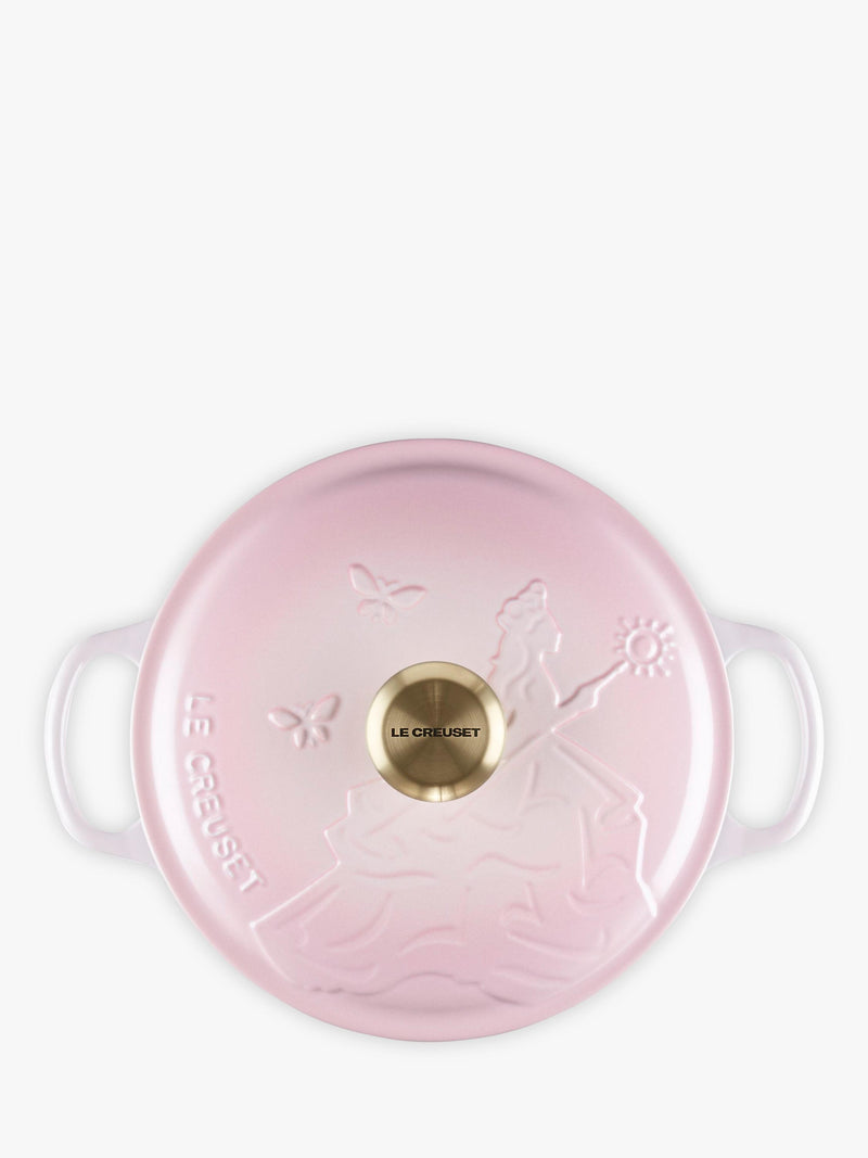 Le Creuset Wicked Glinda shell pink casserole 24cm, imported from the UK