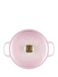Le Creuset Wicked Glinda shell pink casserole 24cm, imported from the UK