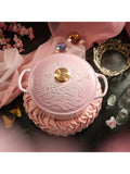 Le Creuset Wicked Glinda shell pink casserole 24cm, imported from the UK