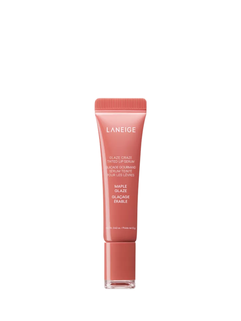 LANEIGE Glaze Craze Tinted Lip Serum, Maple Glaze