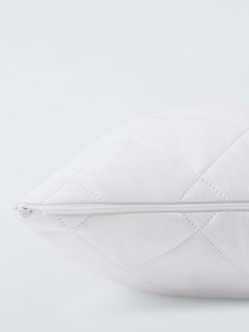 John Lewis Easycare Waterproof Pillow Protector pair standard - British product