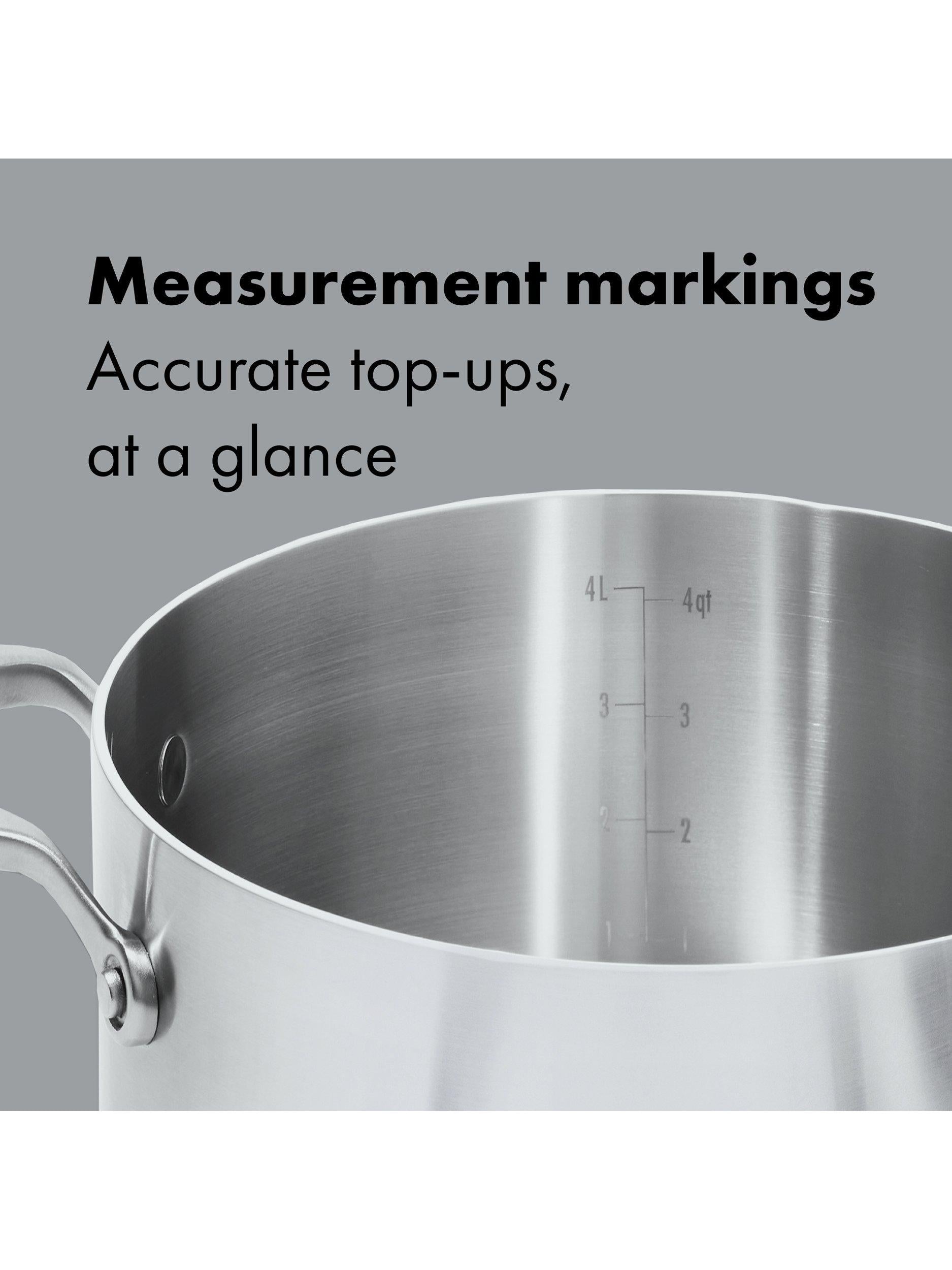 OXO Mira casserole 24cm stainless steel (British brand)