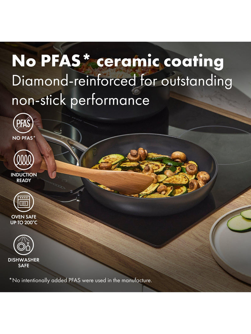 OXO hard anodised ceramic non-stick frying pan 20cm, UK version