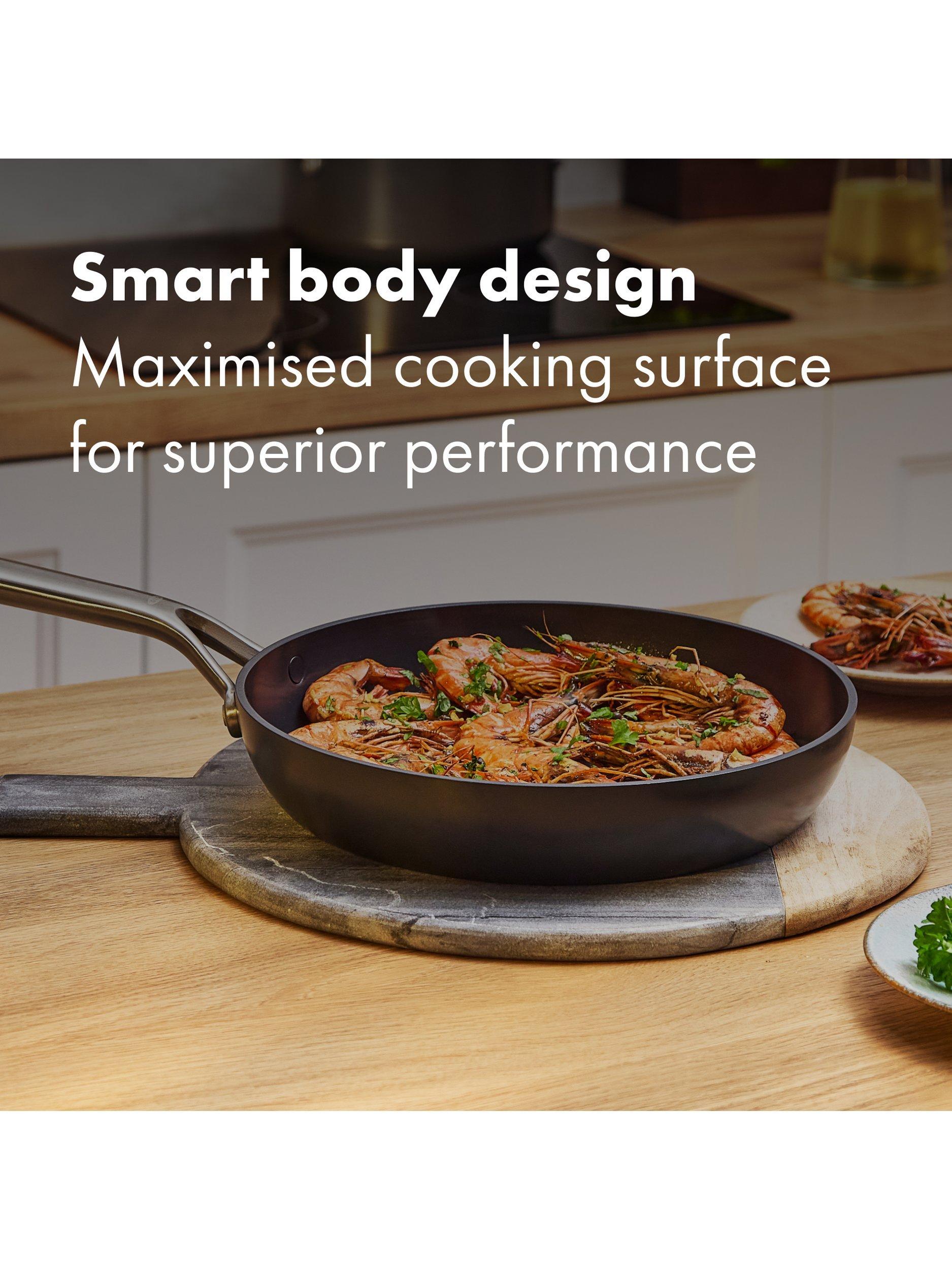 OXO hard anodised ceramic non-stick frying pan 20cm, UK version