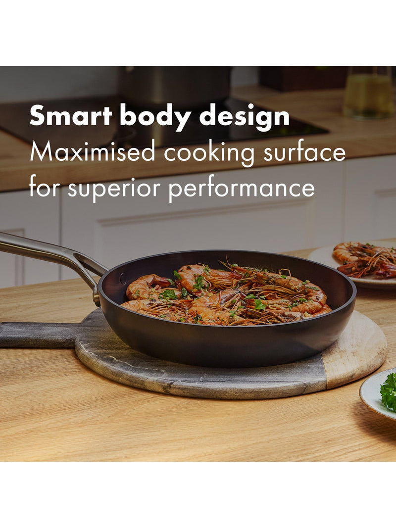OXO hard anodised ceramic non-stick frying pan 20cm, UK version