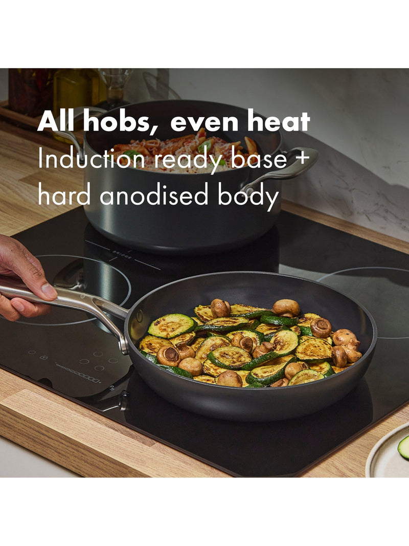 OXO hard anodised ceramic non-stick frying pan 20cm, UK version
