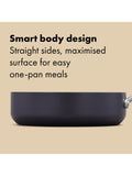 OXO 24cm ceramic non-stick sauté pan with lid (British brand)
