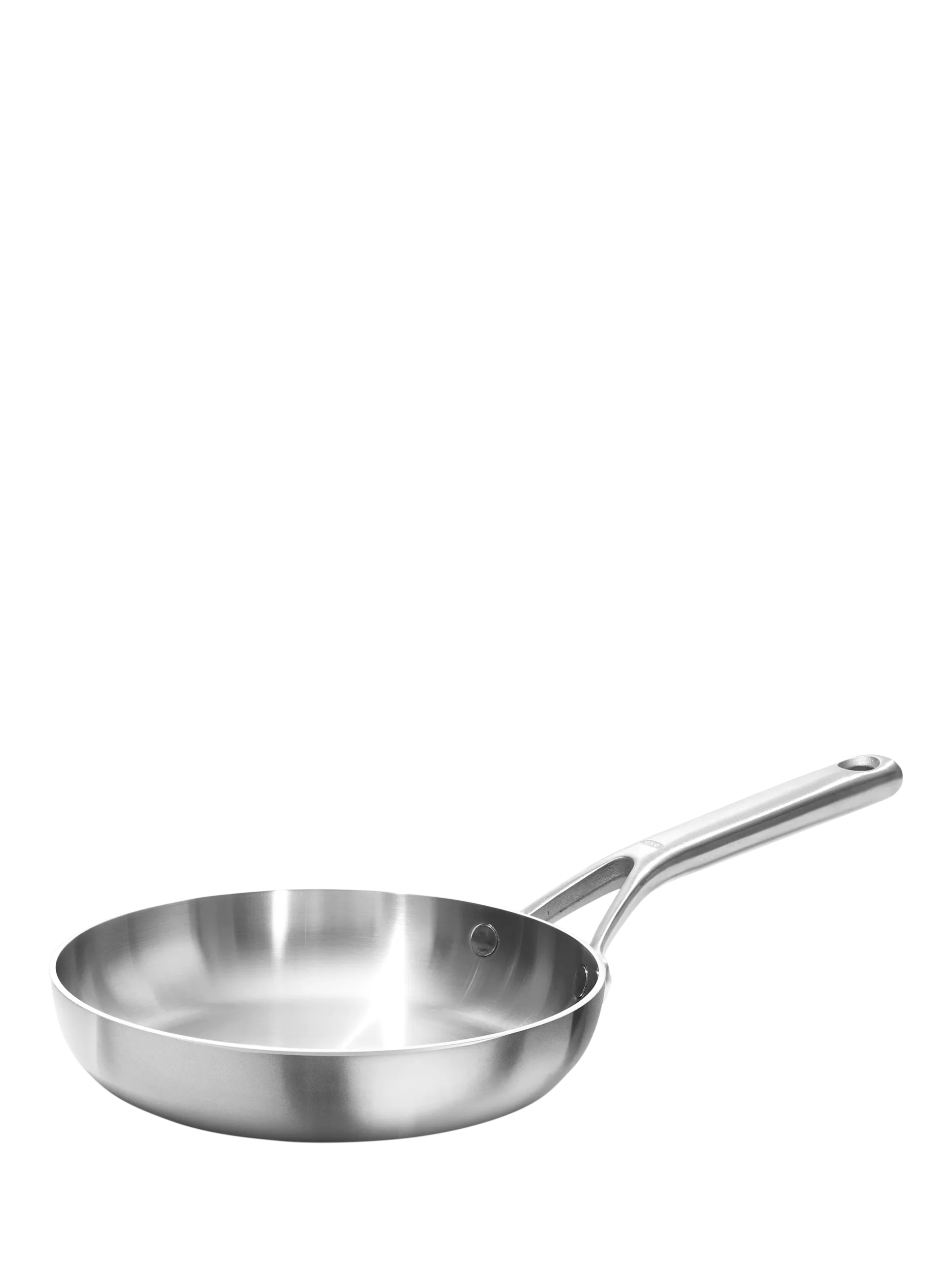 OXO Mira Stainless Steel Uncoated Frying Pan, 20cm