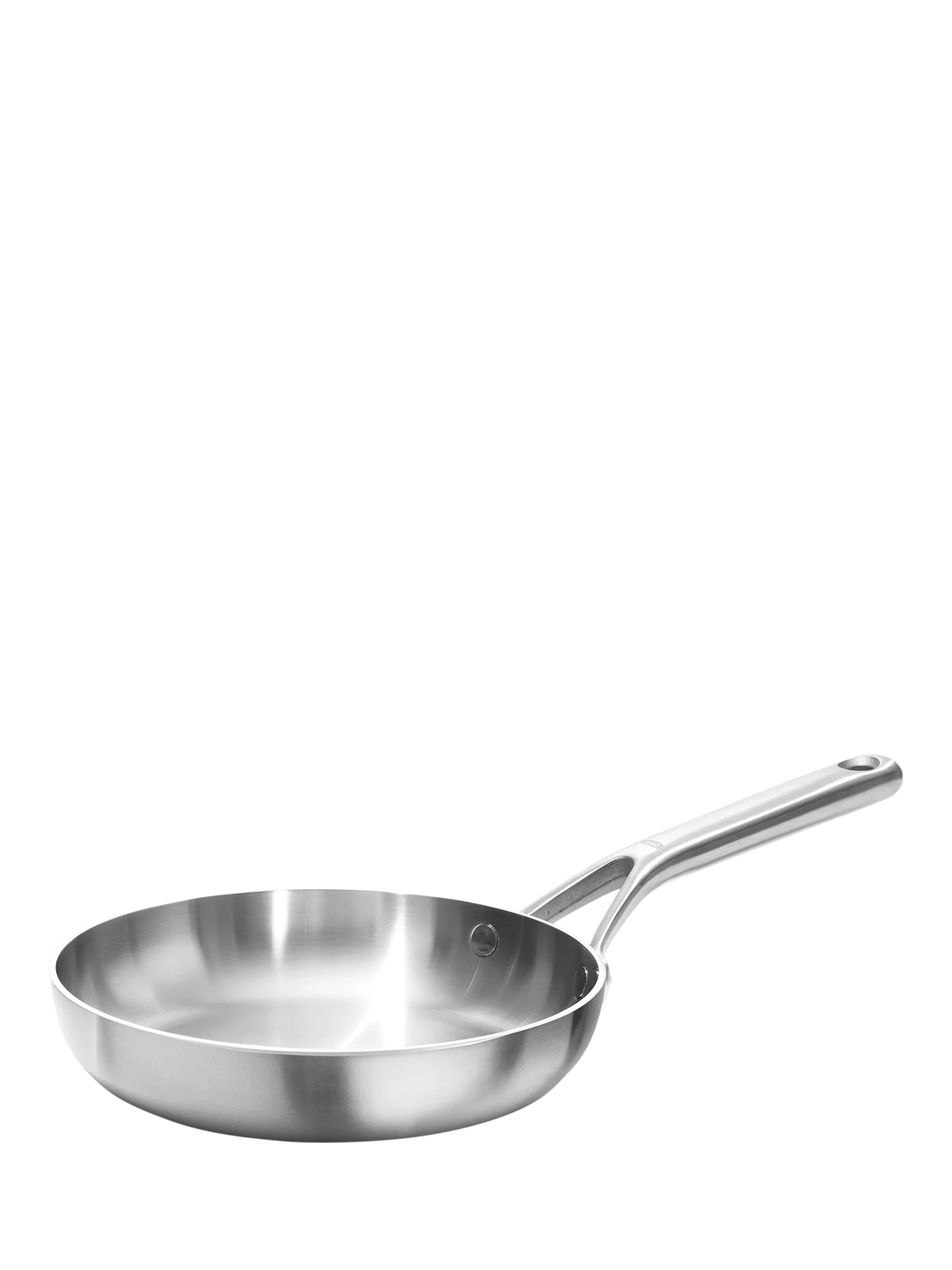OXO Mira Stainless Steel Uncoated Frying Pan, 20cm