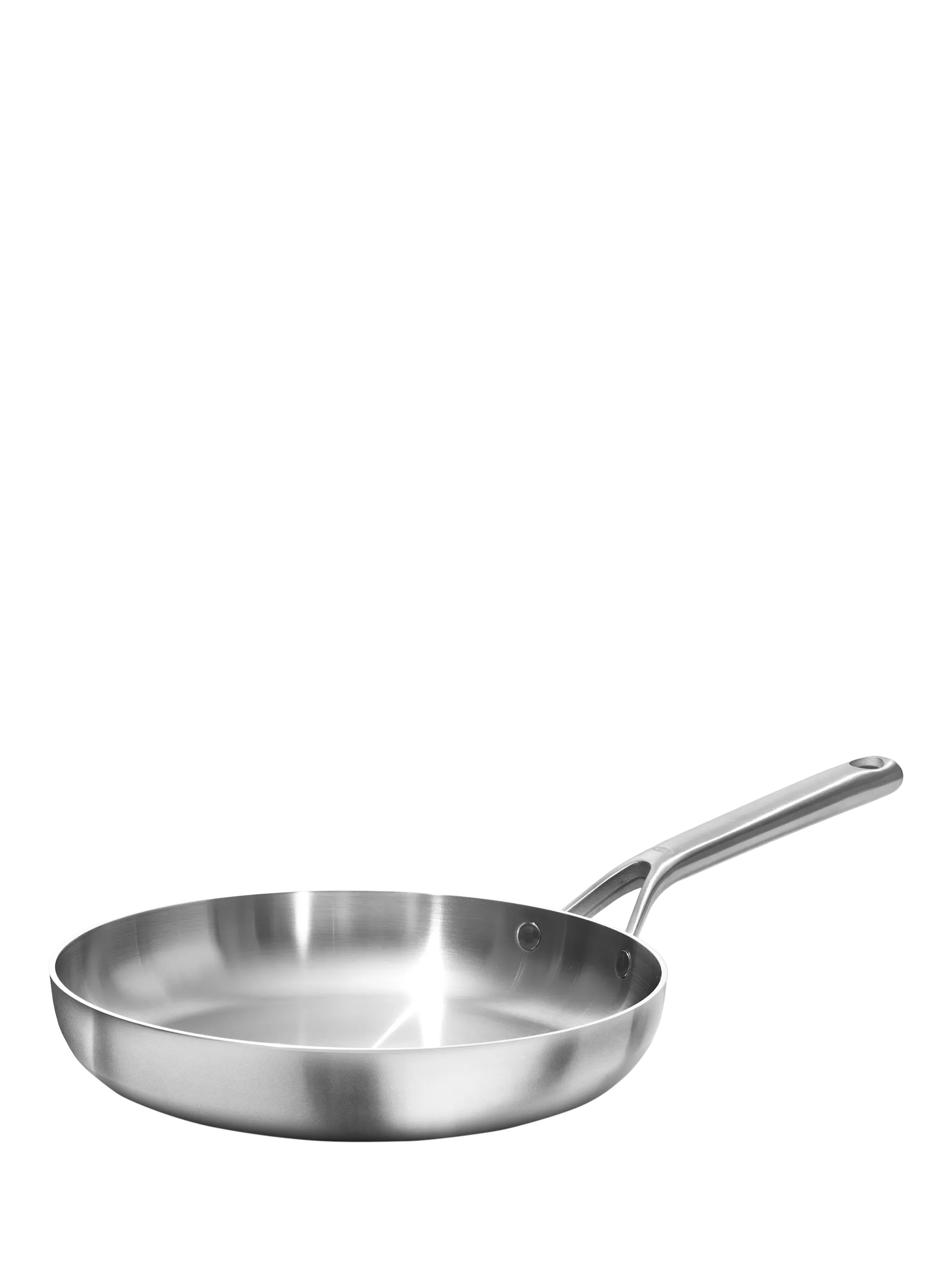 OXO Mira Stainless Steel Uncoated Frying Pan, 26cm