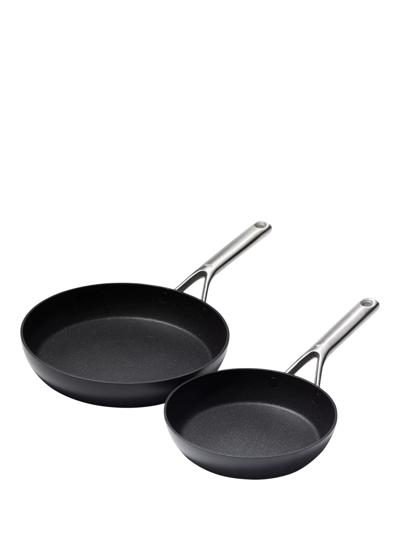 OXO ceramic non-stick frying pan set 20-26cm - British product