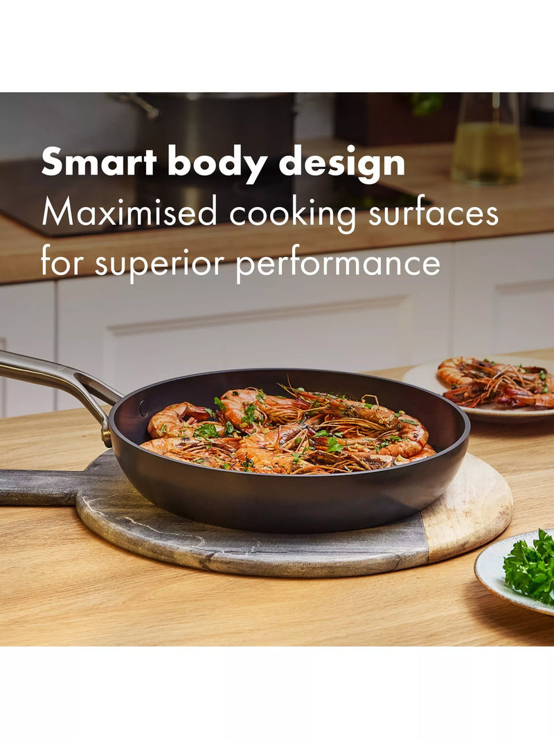 OXO ceramic non-stick frying pan set 20-26cm - British product