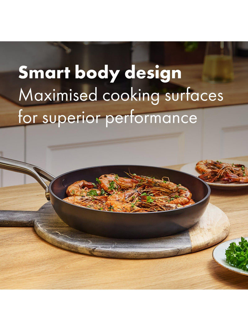 OXO ceramic non-stick frying pan set 20-26cm - British product