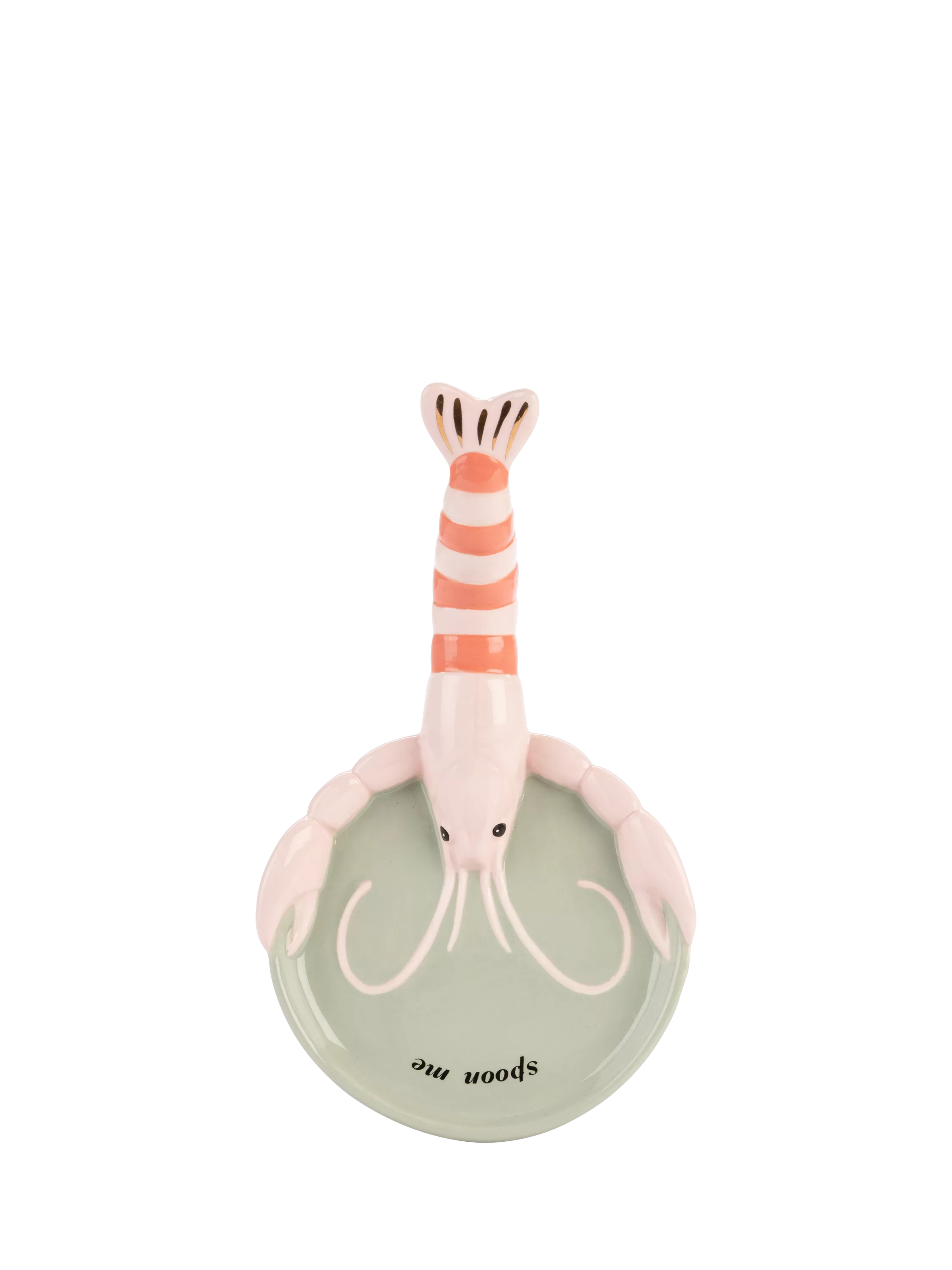 Yvonne Ellen lobster spoon rest in pink (British brand)