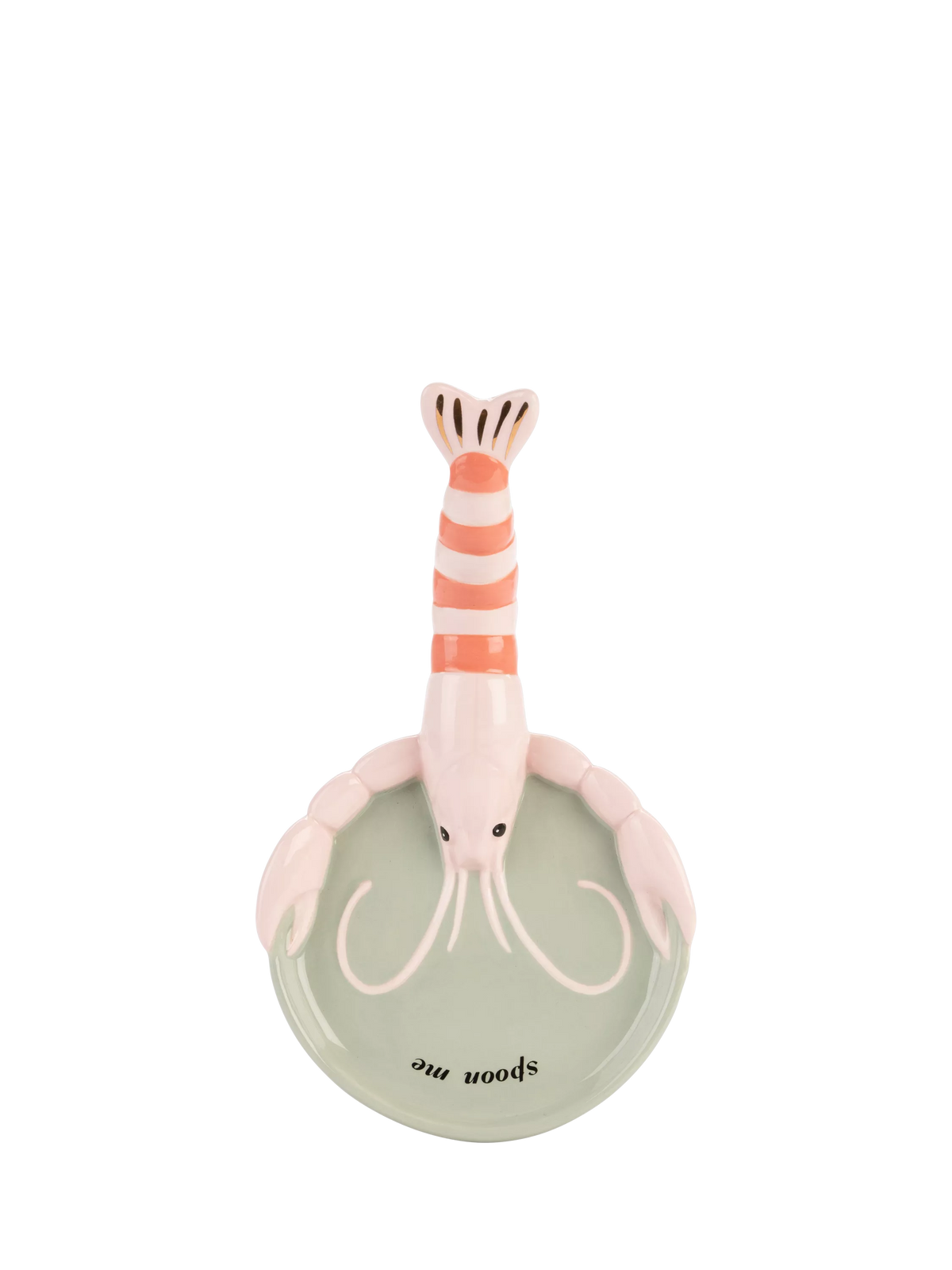 Yvonne Ellen lobster spoon rest in pink (British brand)