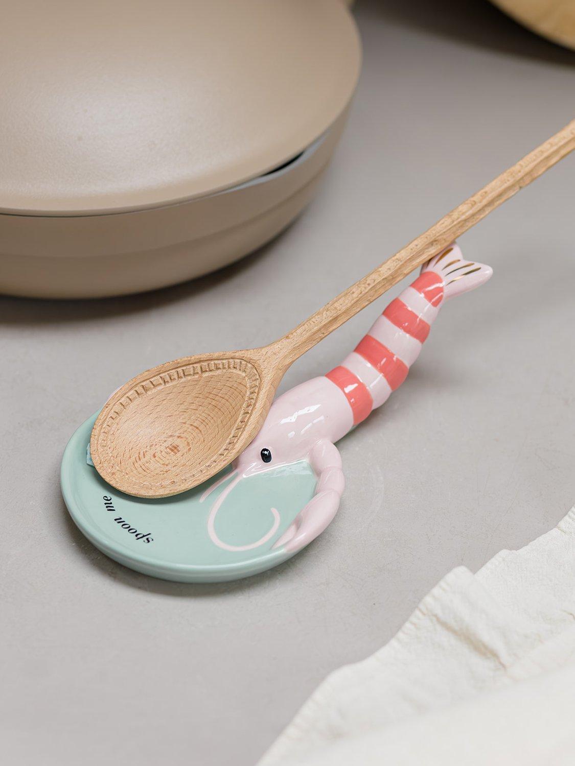 Yvonne Ellen lobster spoon rest in pink (British brand)