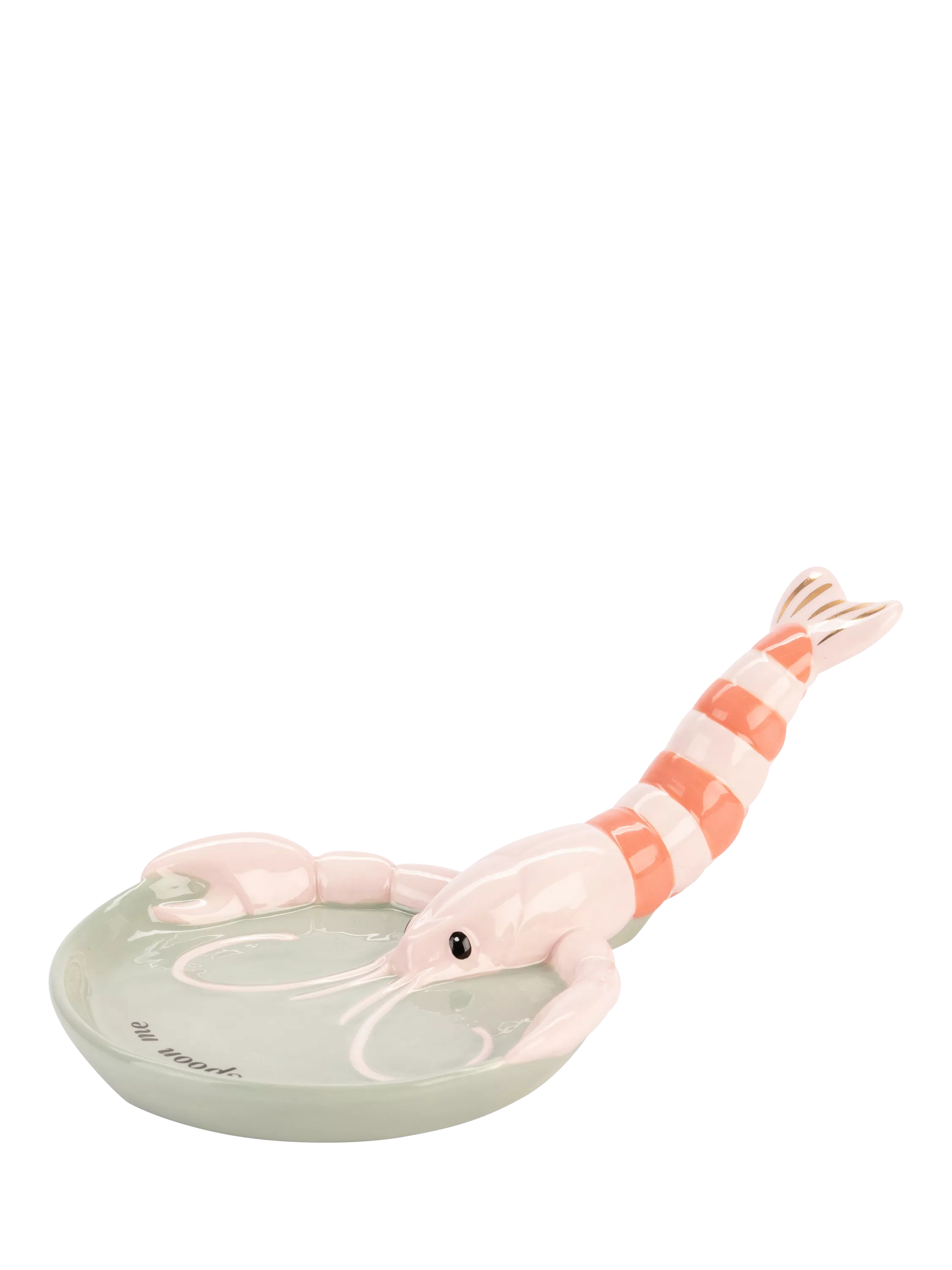 Yvonne Ellen lobster spoon rest in pink (British brand)
