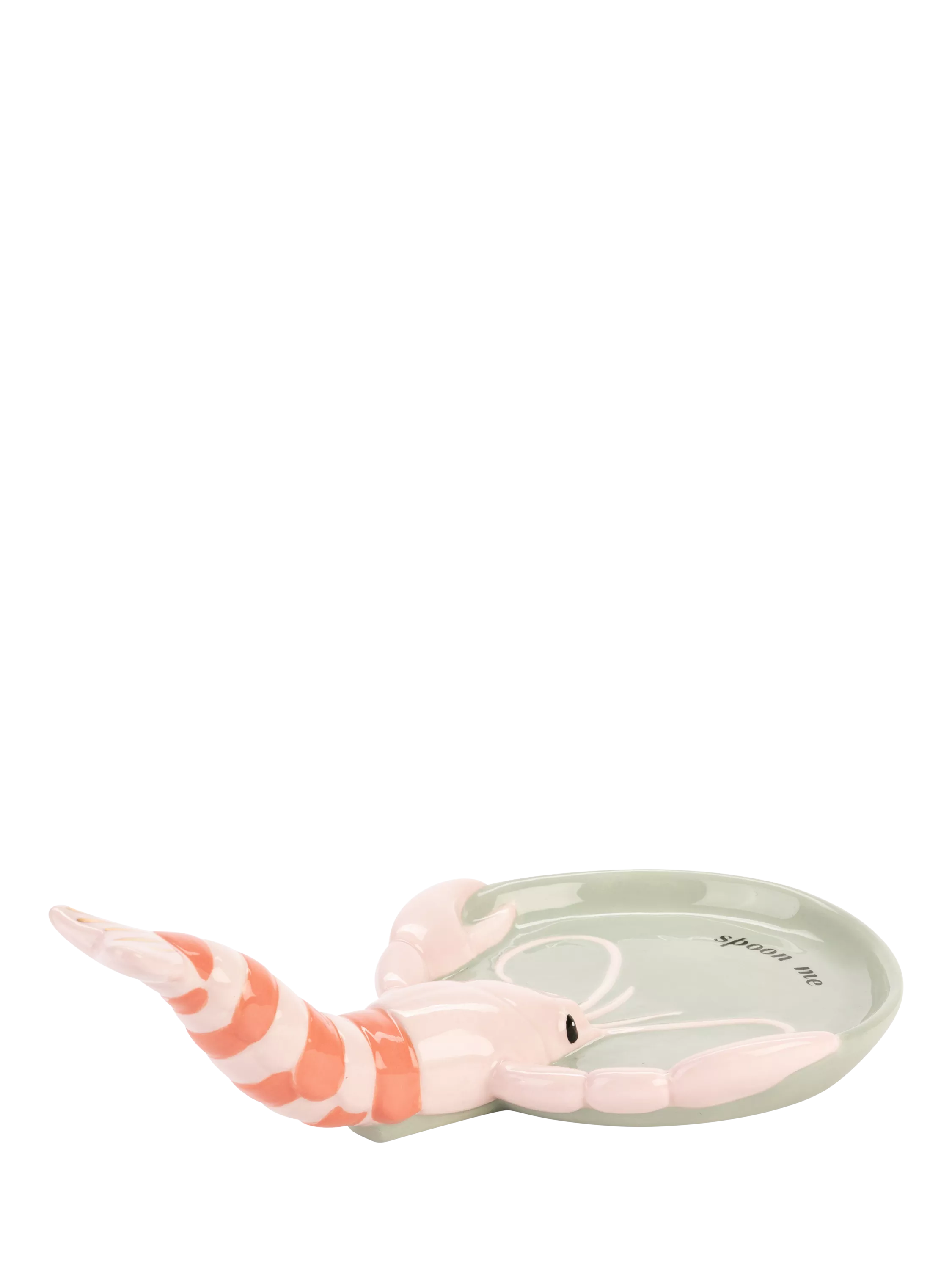 Yvonne Ellen lobster spoon rest in pink (British brand)