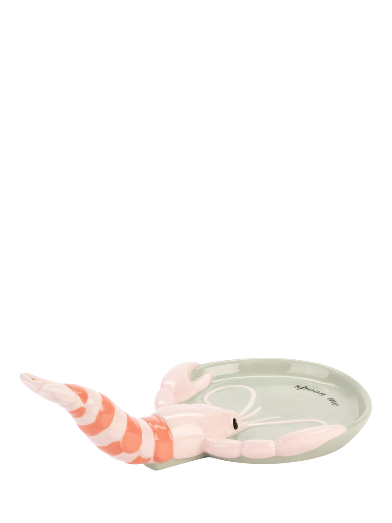 Yvonne Ellen lobster spoon rest in pink (British brand)
