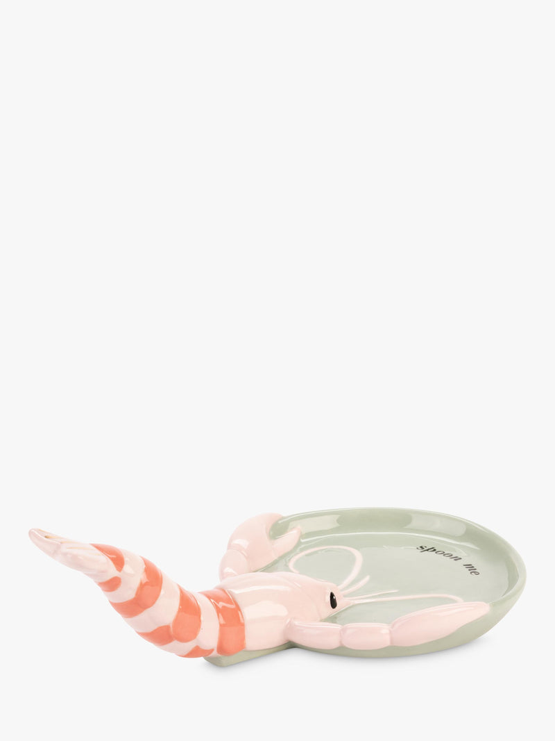 Yvonne Ellen lobster spoon rest in pink (British brand)