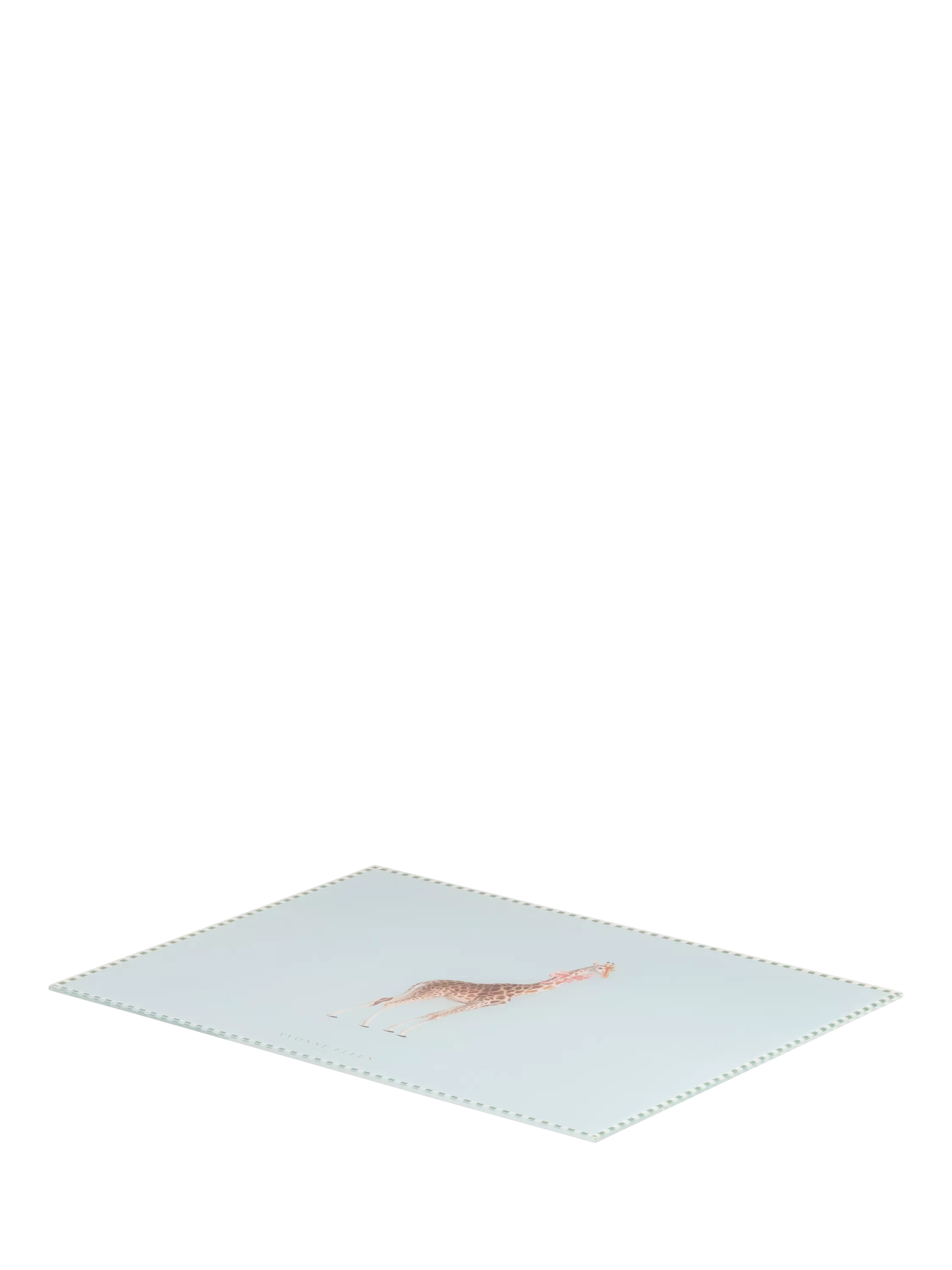 Yvonne Ellen giraffe worktop saver 40x30cm glass - British product