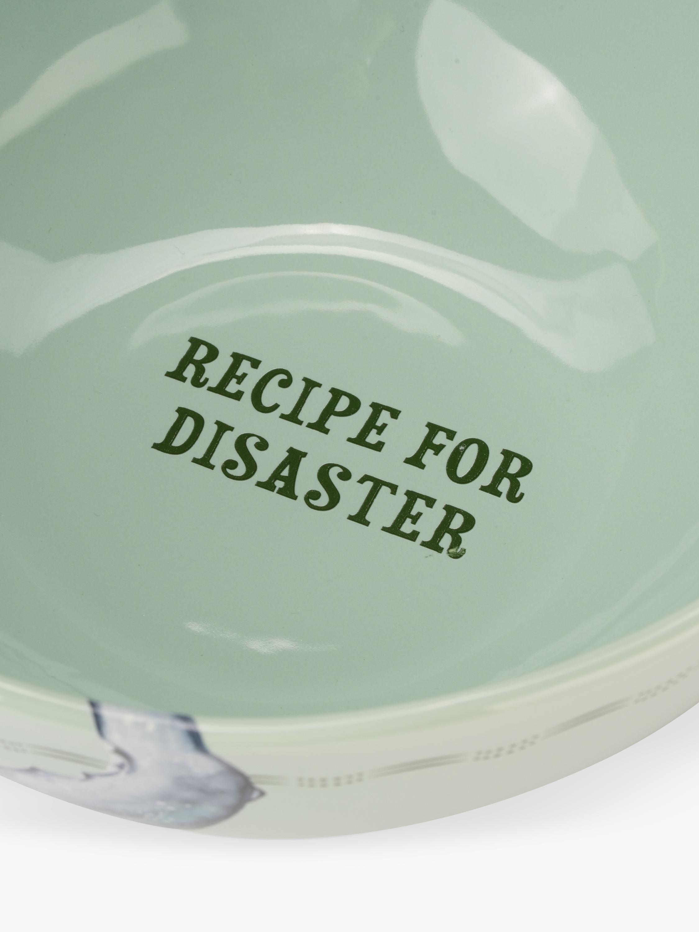 Yvonne Ellen whale mixing bowl green 12x25cm, imported from the UK
