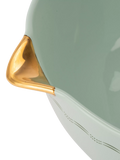 Yvonne Ellen whale mixing bowl green 12x25cm, imported from the UK