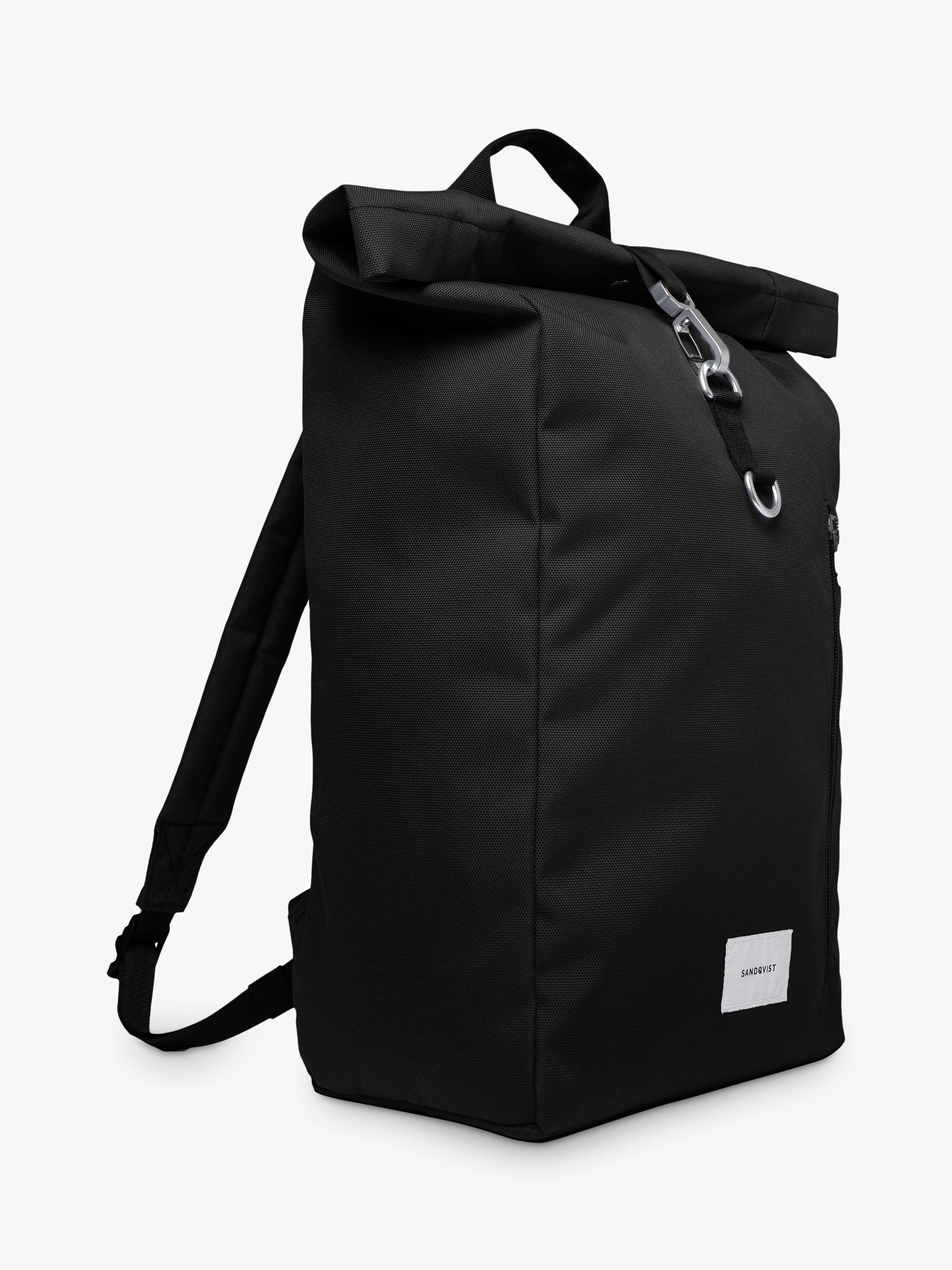 Sandqvist Ground Rolltop Backpack recycled polyester (British brand)