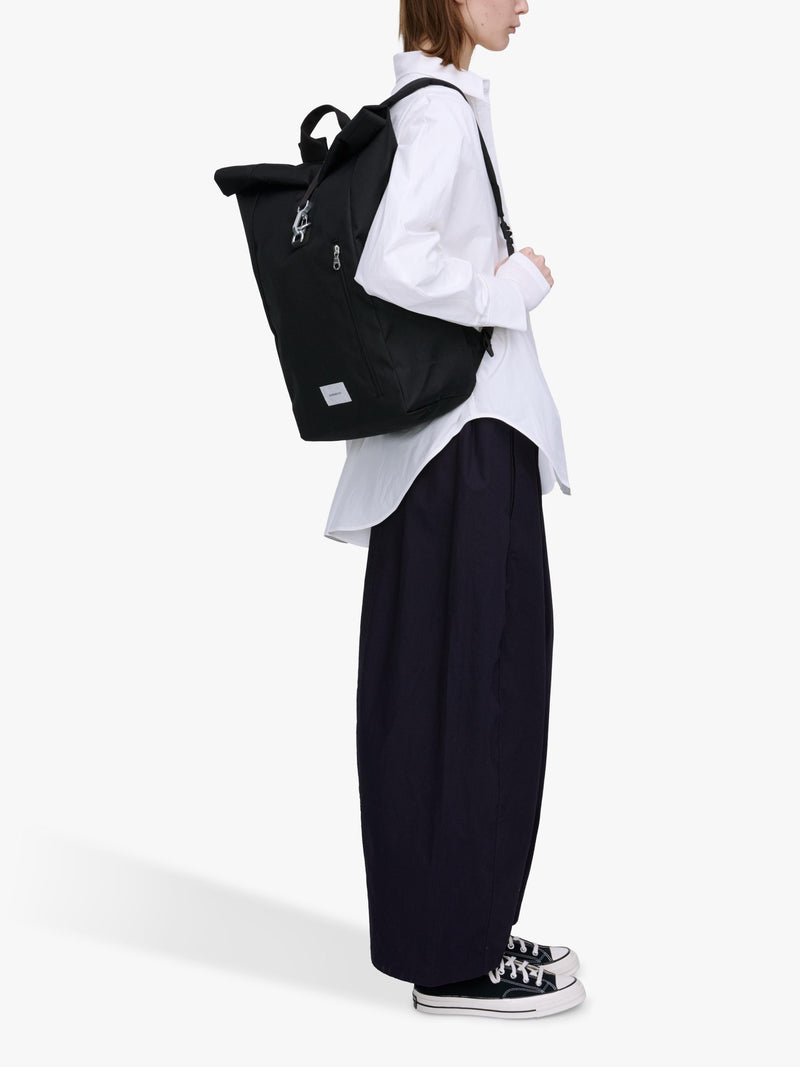 Sandqvist Ground Rolltop Backpack recycled polyester (British brand)