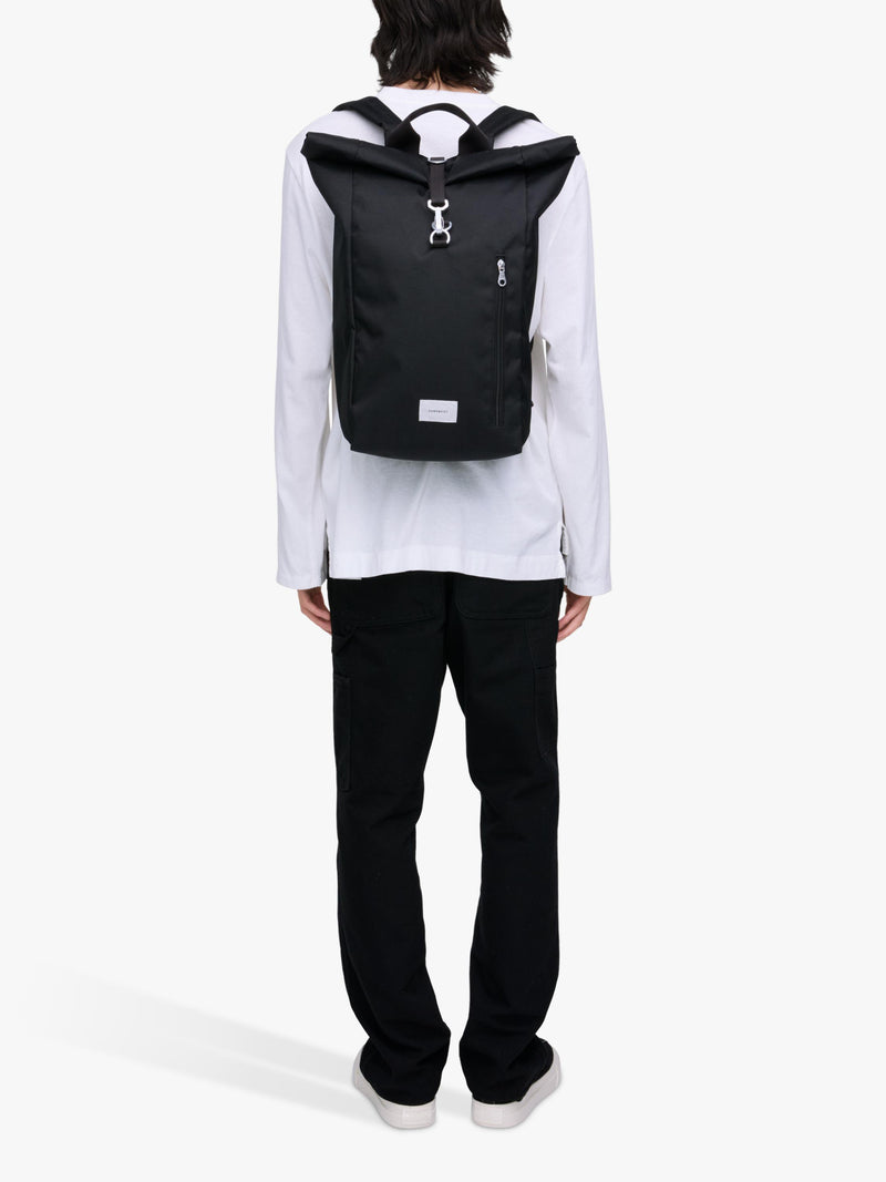 Sandqvist Ground Rolltop Backpack recycled polyester (British brand)