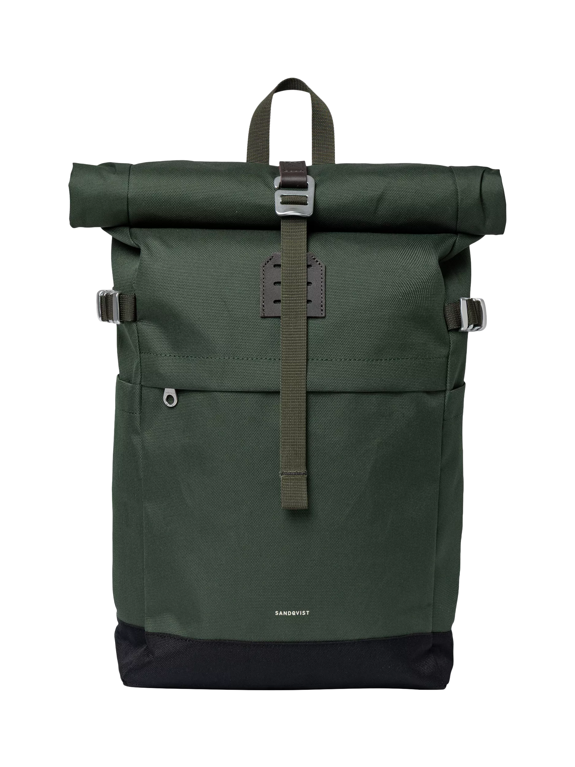 Sandqvist Icon Rolltop Backpack Multi Olive - British product