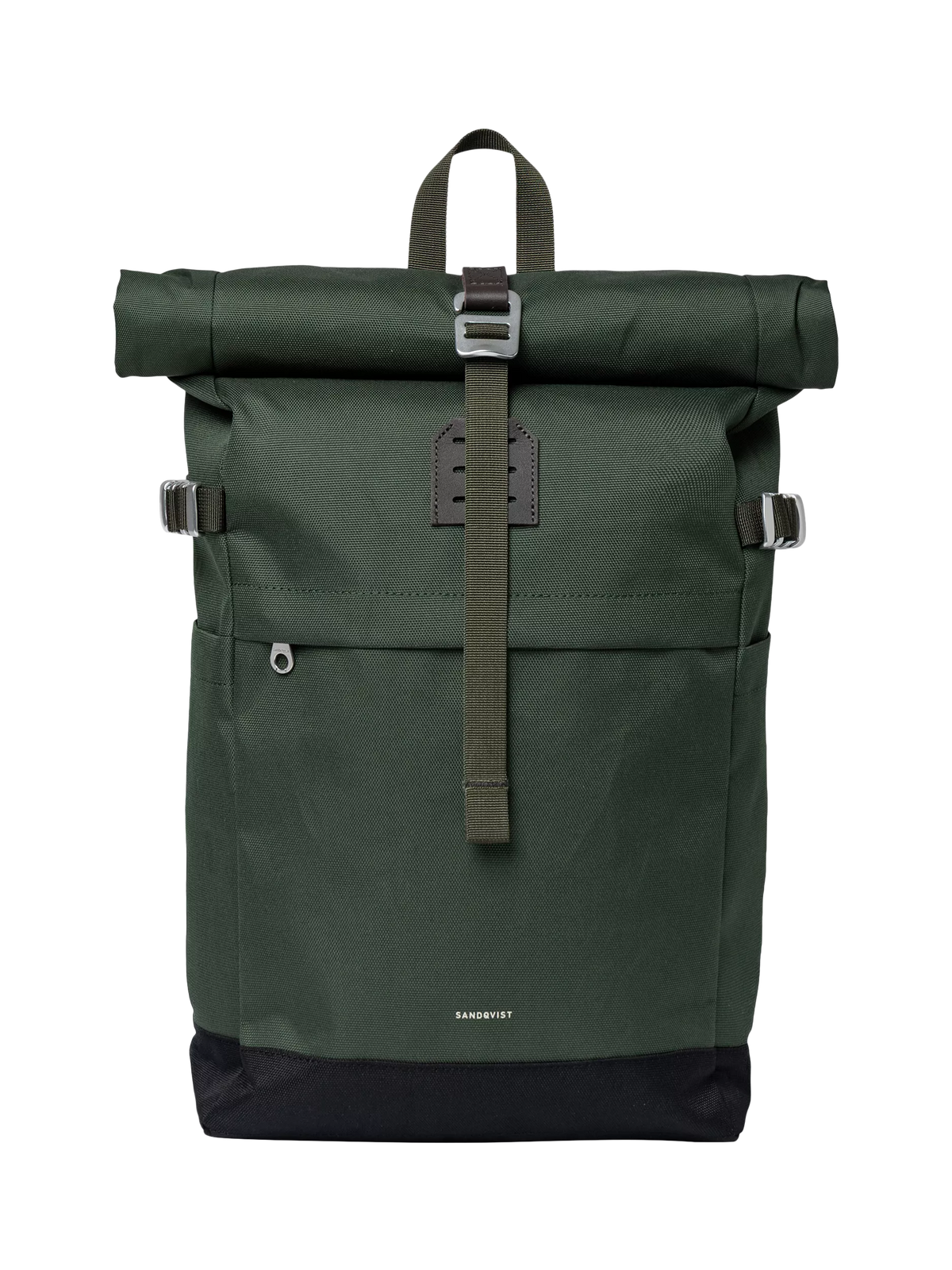 Sandqvist Icon Rolltop Backpack Multi Olive - British product
