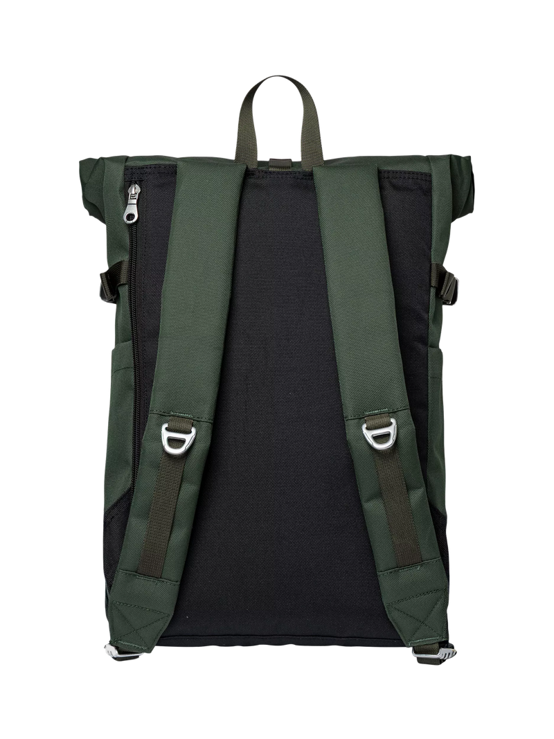 Sandqvist Icon Rolltop Backpack Multi Olive - British product