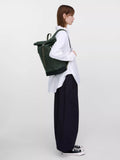 Sandqvist Icon Rolltop Backpack Multi Olive - British product