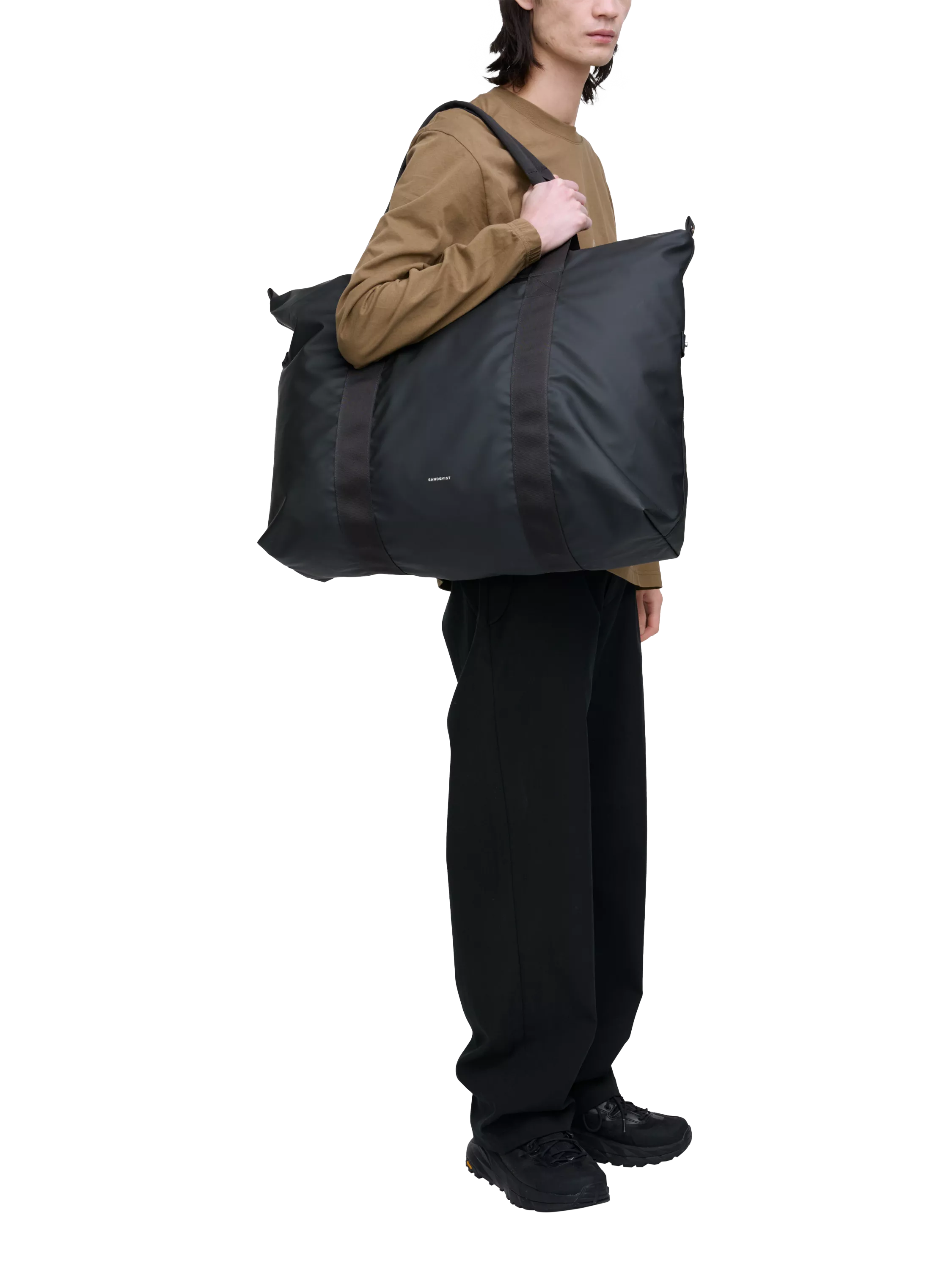 Sandqvist Stream Weekender Bag Black, UK version