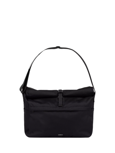 John Lewis Sandqvist Icon Messenger Bag, Black- Buy online at McGrocer