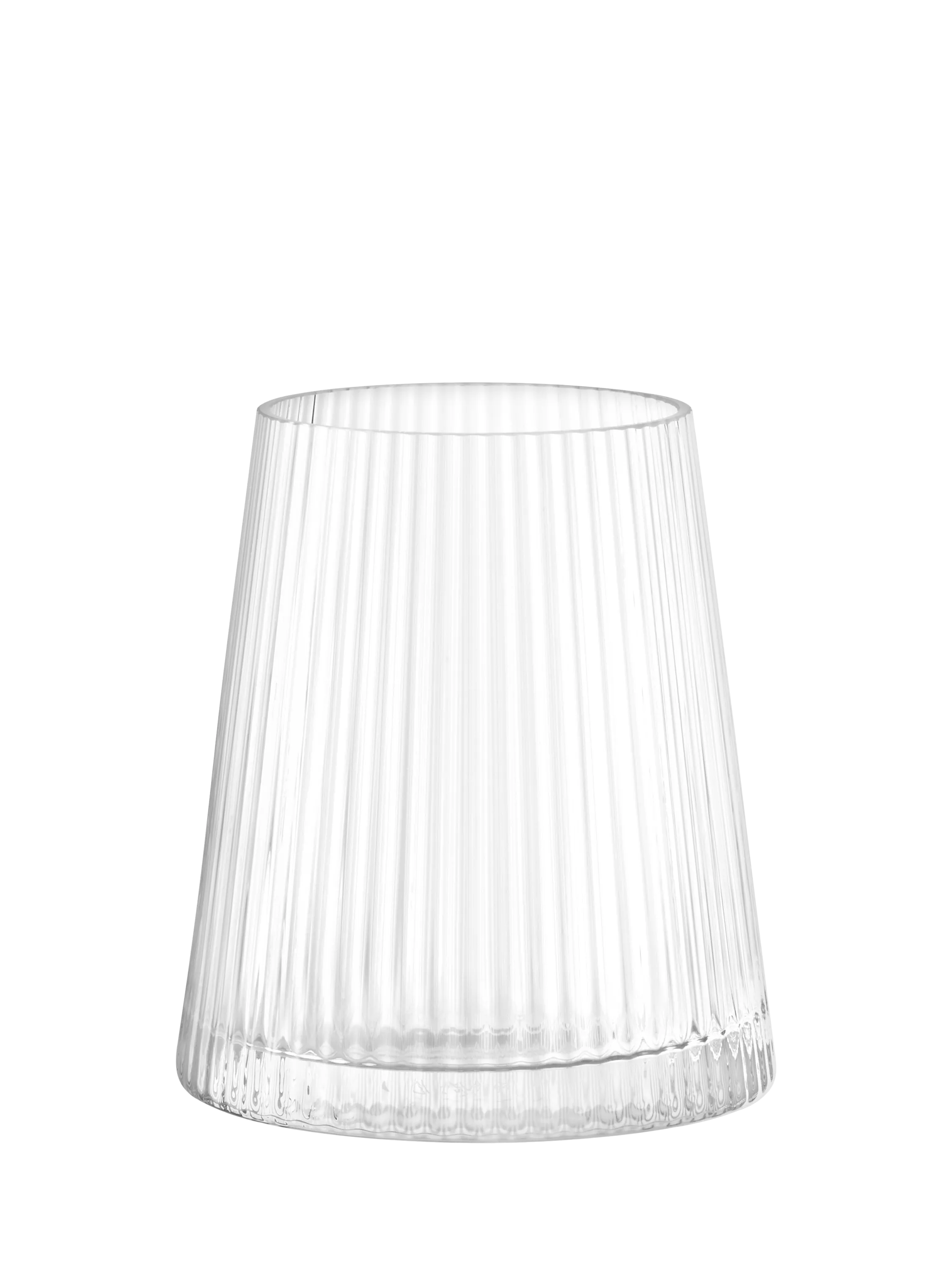 LSA International Beacon glass candle holder H14cm - British product