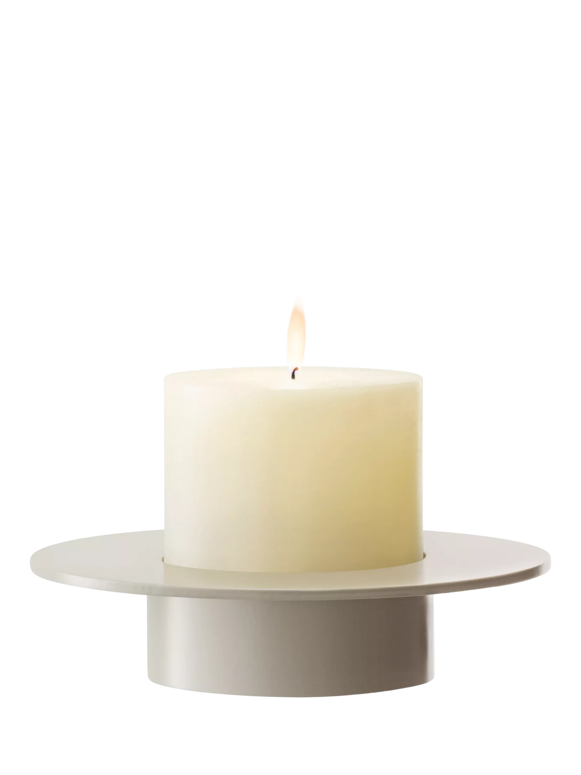 LSA International Beacon glass candle holder H14cm - British product