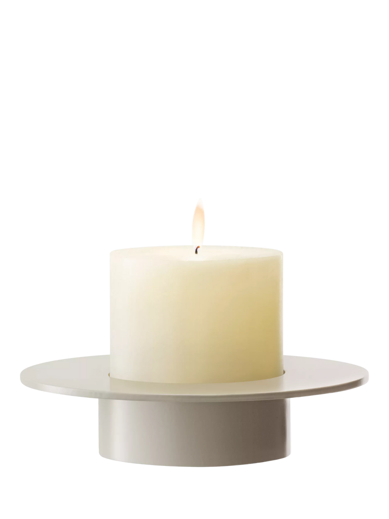 LSA International Beacon glass candle holder H14cm - British product