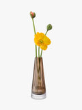LSA International Beacon ribbed candle holder vase H22cm, UK version
