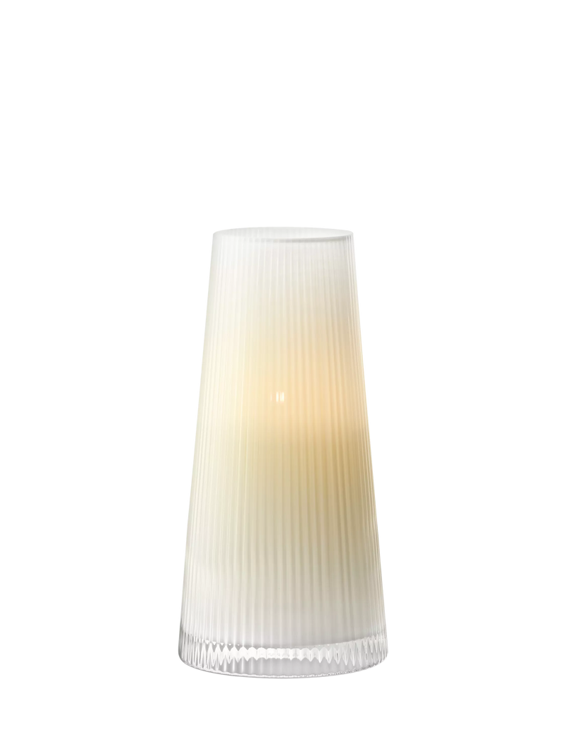 LSA International glass candle holder H30cm, UK version