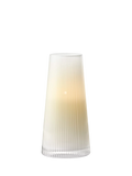 LSA International glass candle holder H30cm, UK version